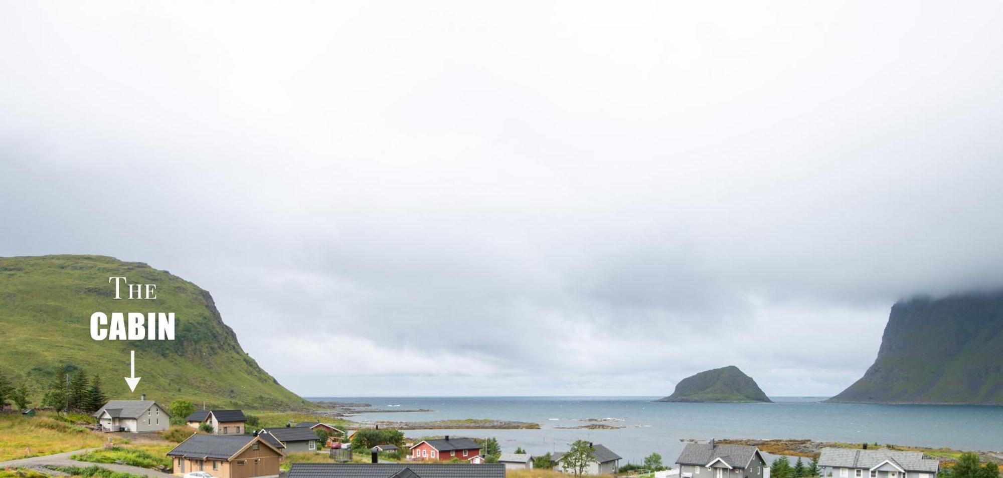 Haukland Beach Panorama Offersoya Buitenkant foto